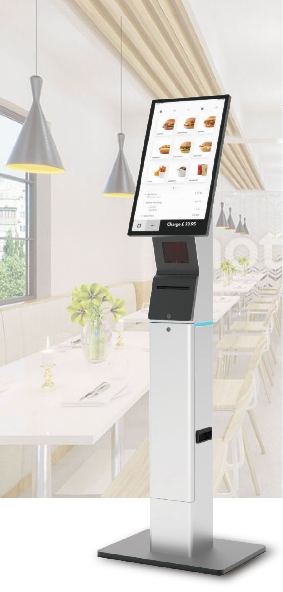 飲食セルフ注文（2Dスキャナ＋レシートプリンタ）